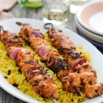 Chicken Kabab Over Rice